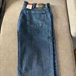 Wrangler Men's Relaxed Fit Jeans - Deep Blue